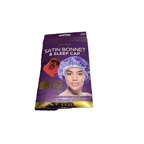 NEW DONNA Premium Collection Satin Bonnet & Sleep Cap  #22015 - Picture 1 of 3